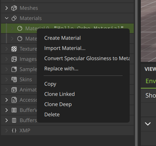 Replace Material | Gestaltor Docs